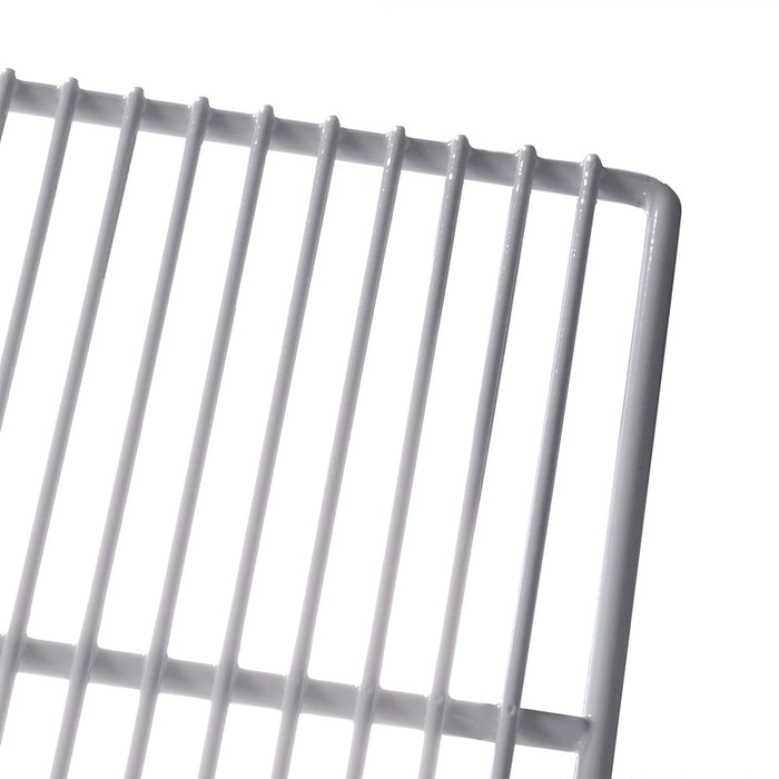 White Wire Shelf, TSSU/TUC-60, Right Side, Left notched(SKU - 905615-038)