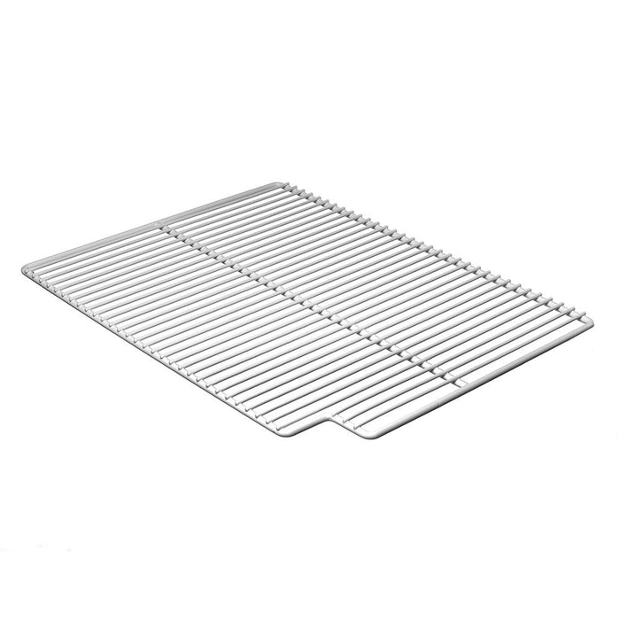 White Wire Shelf, TSSU/TUC/TWT-48/72, Left side, Right notched(SKU - 868201-038)