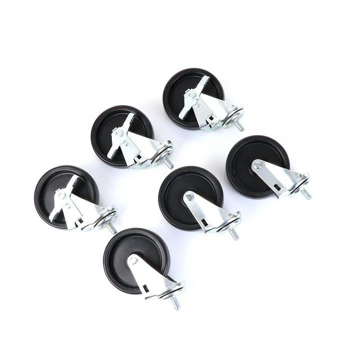 Castors, Set of 6, 5" Wheel Diameter(SKU - 830283)