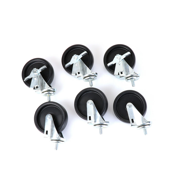 Castors, Set of 6, 5" Wheel Diameter(SKU - 830283)