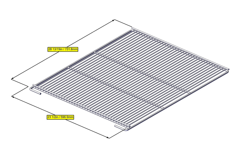 White Wire Shelf, TA/TR/TG2, TA/TR/TG3 (All models)(SKU - 890082-038)