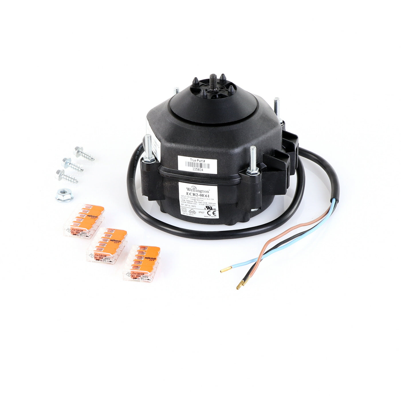 True® OEM FAN MOTOR KIT (SKU 836283) — True Refrigeration Store