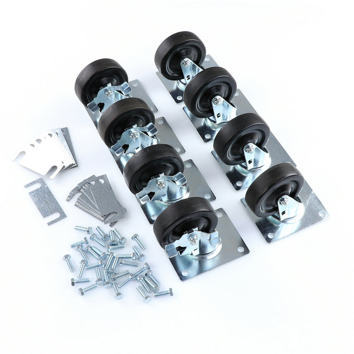 CASTOR KIT SET OF 8-4" (SKU - 809747)