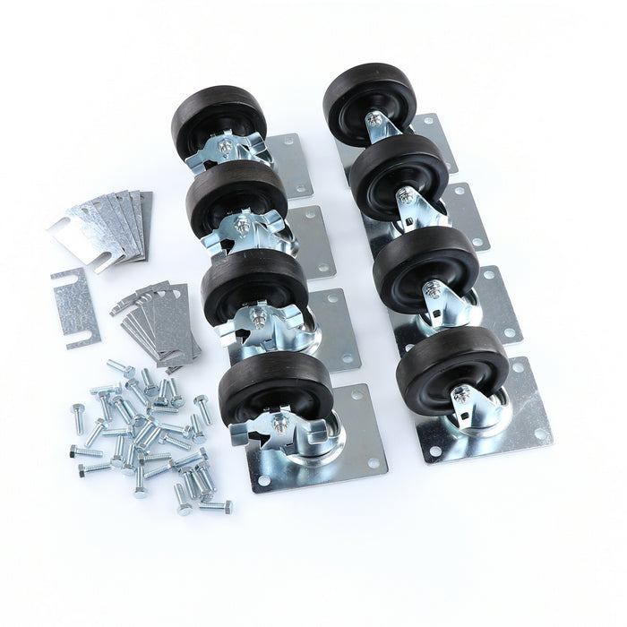 CASTOR KIT SET OF 8-4" (SKU - 809747)