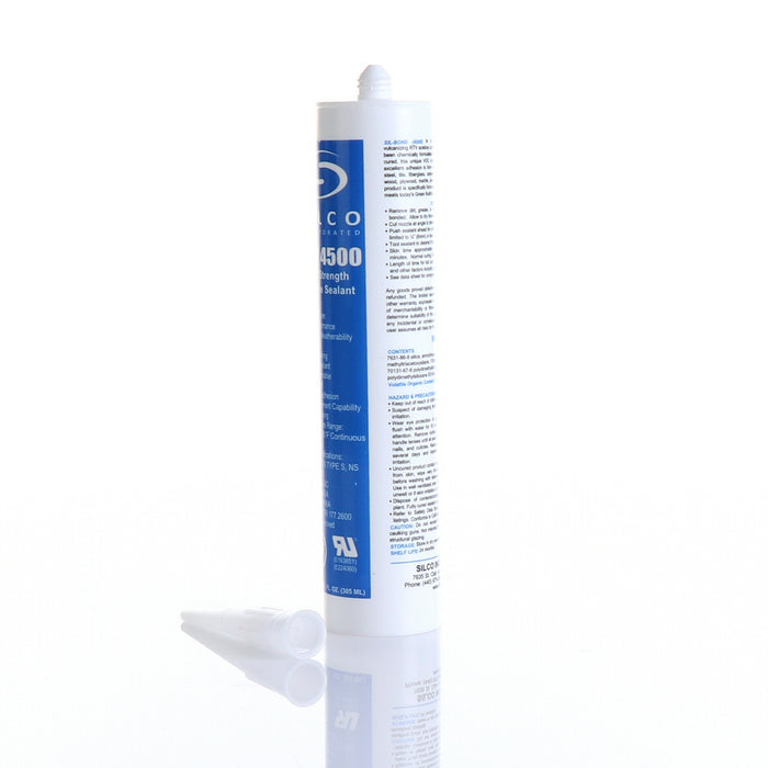 SEALANT, BLK 10.1 OZ CARTRIDGE SILICONE, SB4500-BL-2PT (SKU - 820560)