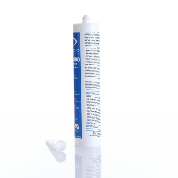 SEALANT, BLK 10.1 OZ CARTRIDGE SILICONE, SB4500-BL-2PT (SKU - 820560)