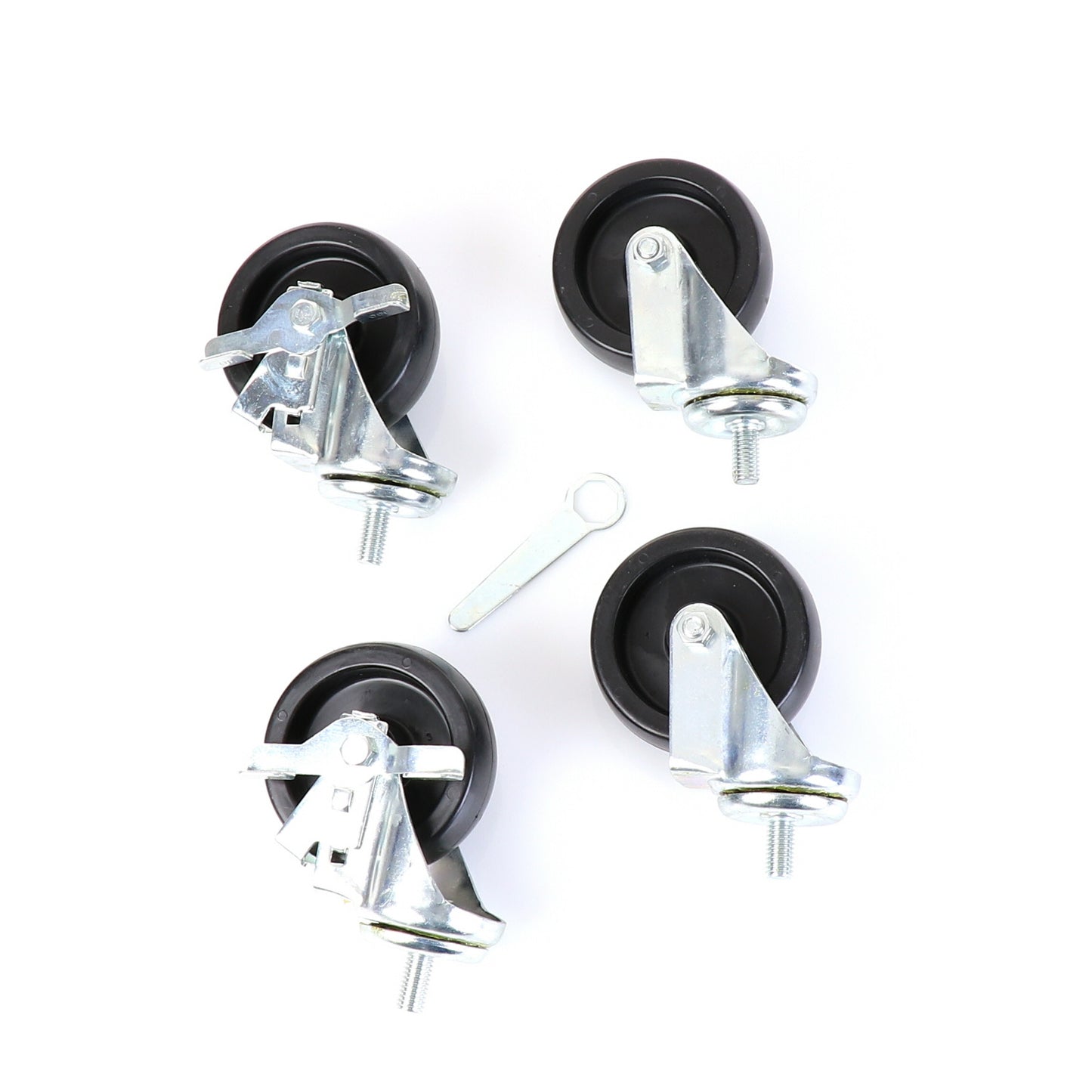Castors, Set of 4, 4" Wheel Diameter(SKU - 830277)