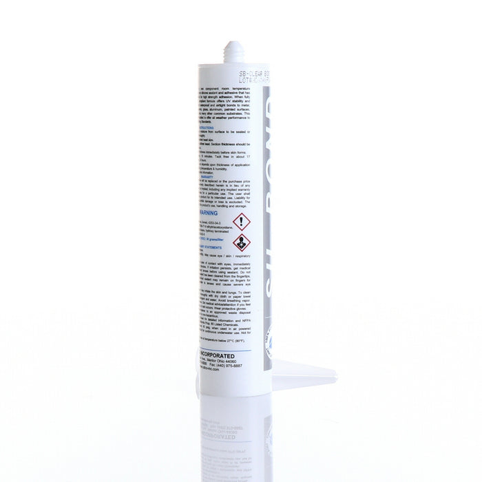 SEALANT, BLK 10.1 OZ CARTRIDGE SILICONE, SB4500-BL-2PT (SKU - 820560)