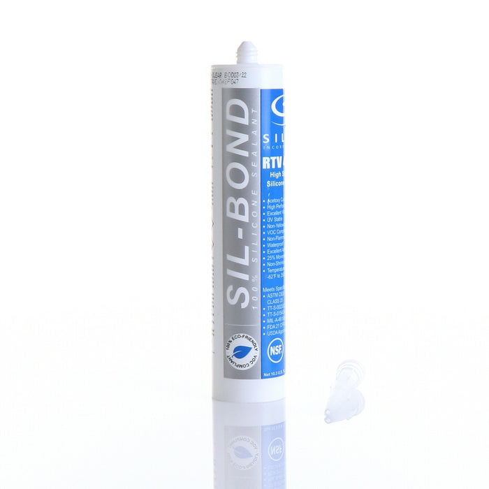 SEALANT, BLK 10.1 OZ CARTRIDGE SILICONE, SB4500-BL-2PT (SKU - 820560)