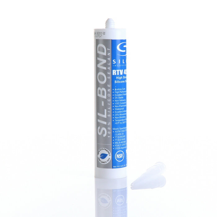 SEALANT, BLK 10.1 OZ CARTRIDGE SILICONE, SB4500-BL-2PT (SKU - 820560)
