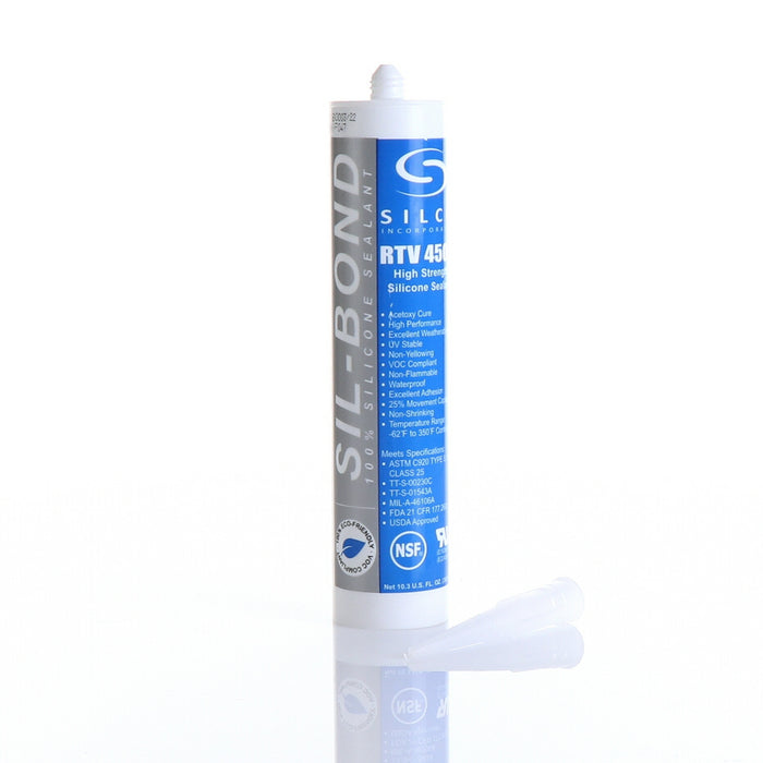 SEALANT, BLK 10.1 OZ CARTRIDGE SILICONE, SB4500-BL-2PT (SKU - 820560)