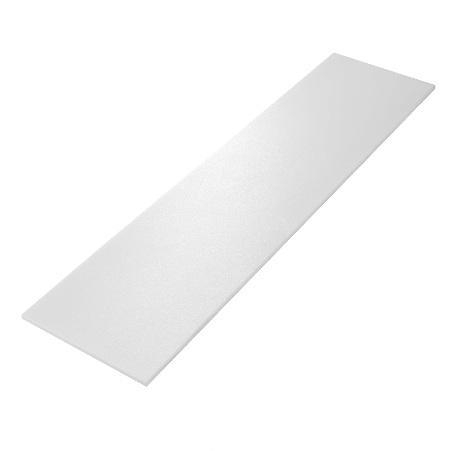 CUTTING BOARD, 8"D X 1/2" THICK, WHITE (NOT PRE DRILLED)(SKU - 967978)