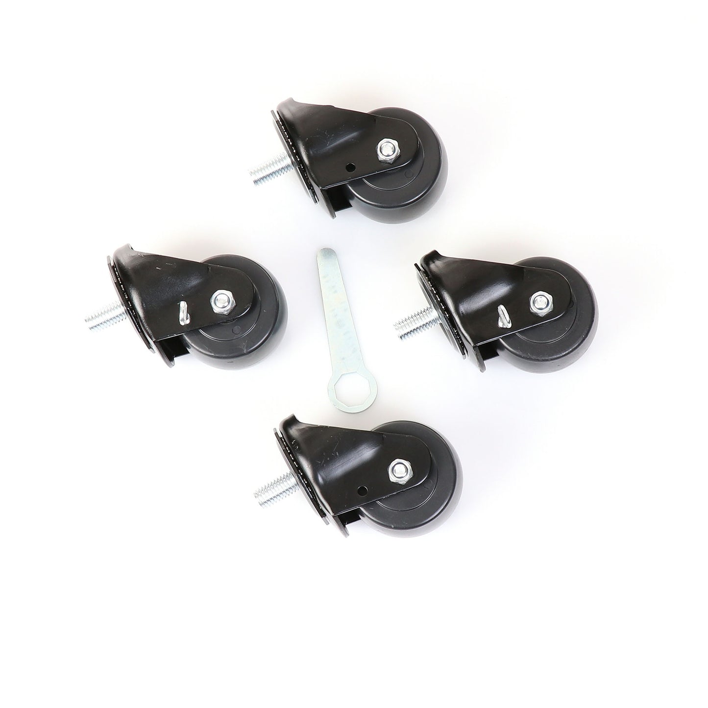 Castors, Set of 4, 2 1/2" Wheel Diameter(SKU - 830275)