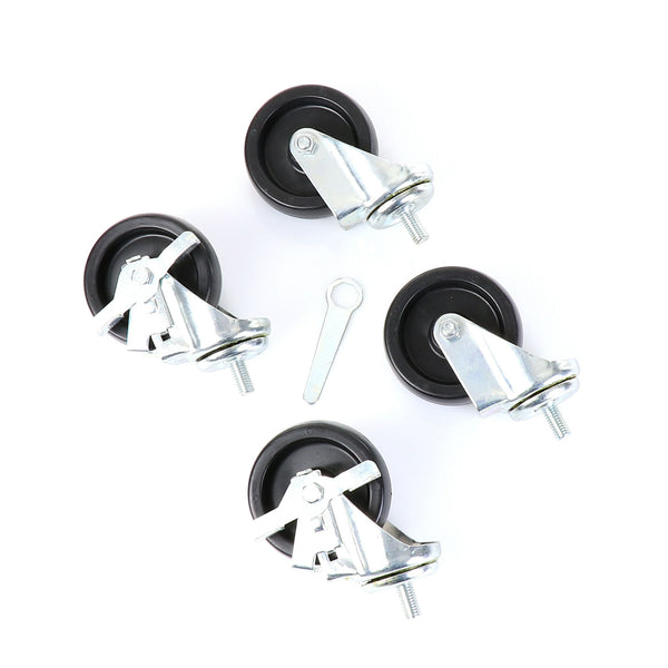 Castors, Set of 4, 4" Wheel Diameter(SKU - 830277)