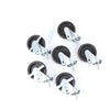 Castors, Set of 6, 4" Wheel Diameter(SKU - 830278)