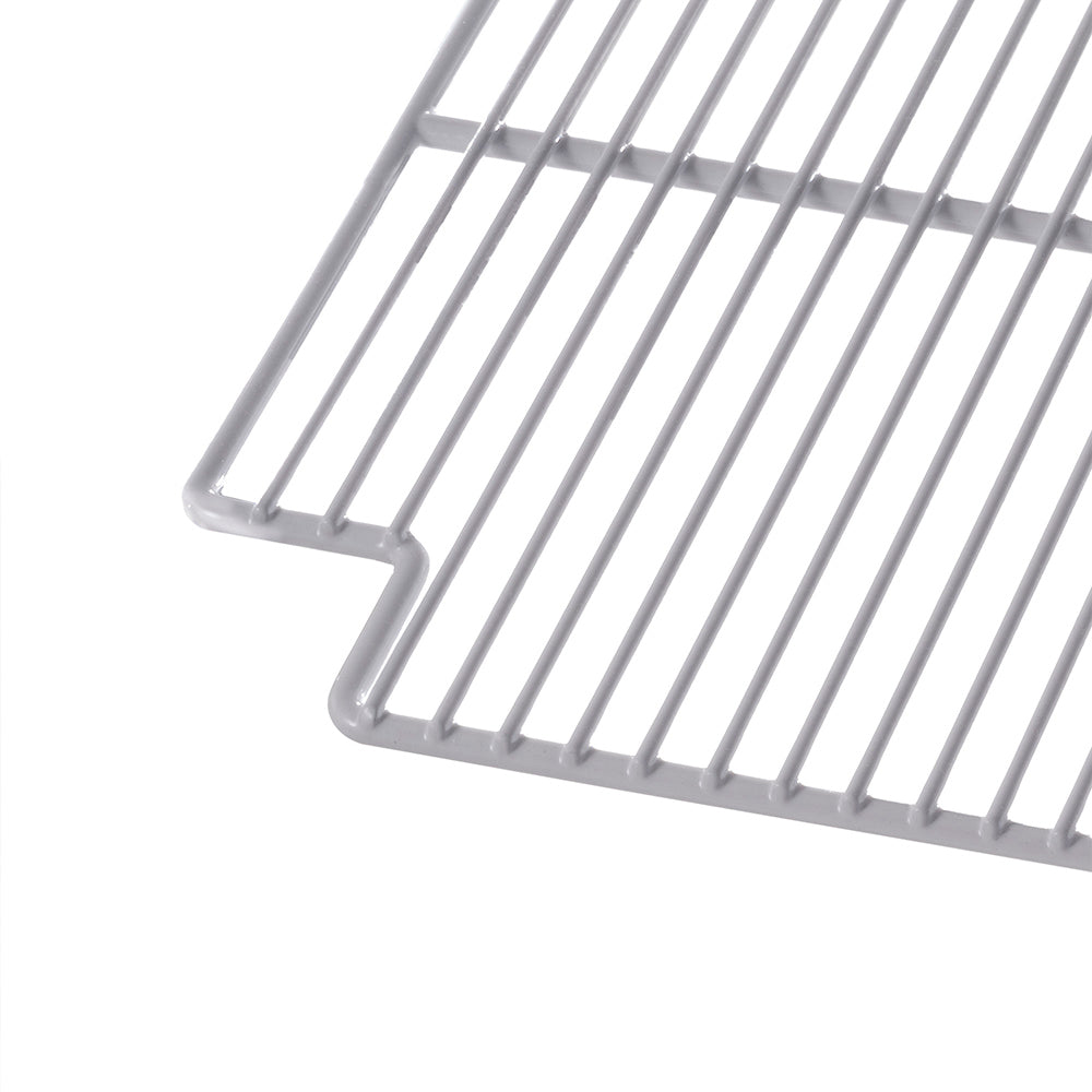 True® OEM White Wire Shelf, TSSU/TUC-60, Right Side, Left notched
