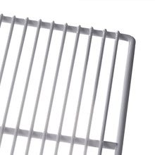 White Wire Shelf, TSSU/TUC-60, Right Side, Left notched(SKU - 905615-038)