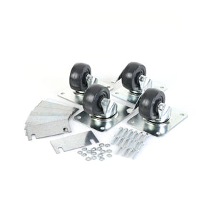Castors Kit, Set of 4, 3" Wheel Diameter, T/TD/TBB/TDB/TDD/TPDB(SKU - 942288)