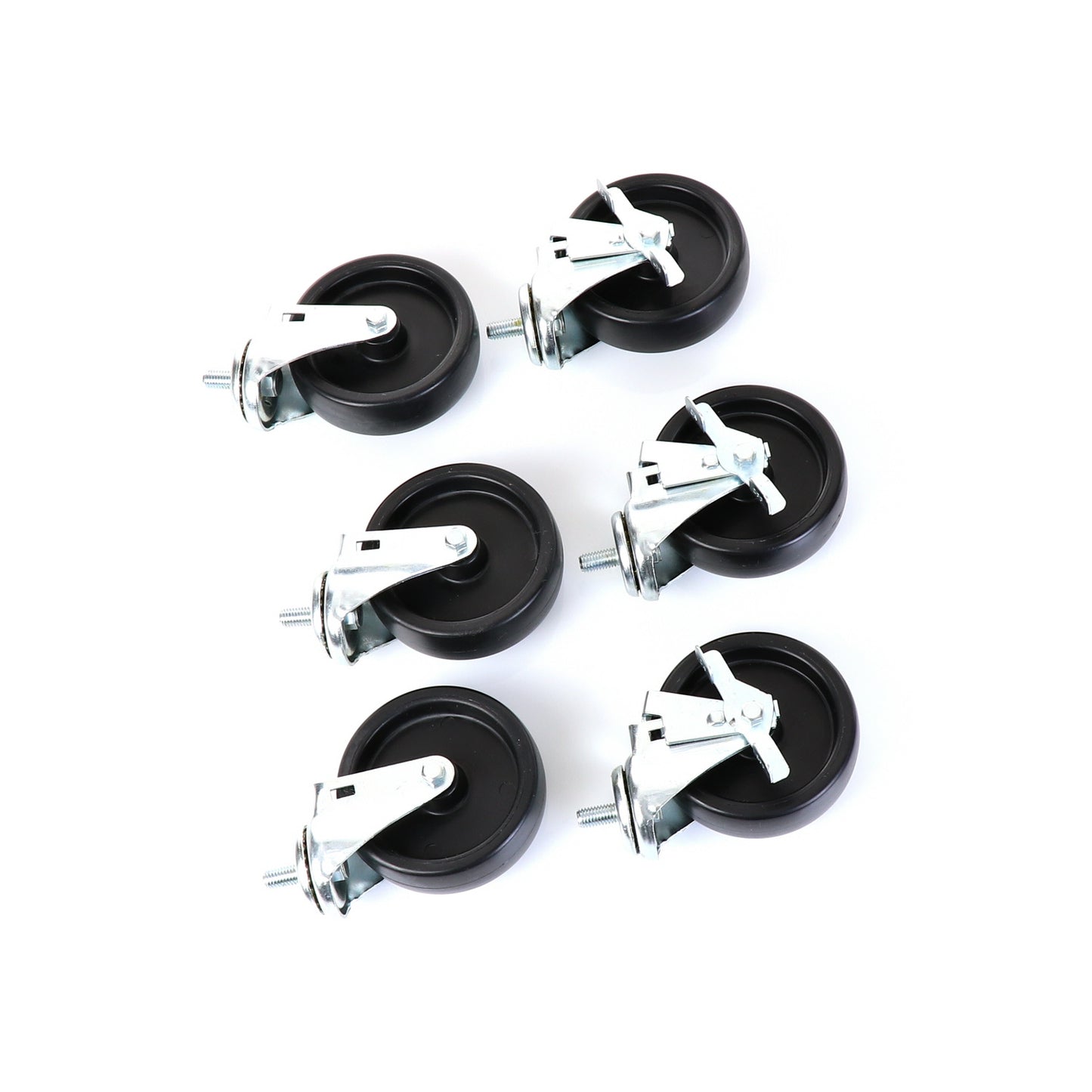 Castors, Set of 6, 5" Wheel Diameter(SKU - 830283)