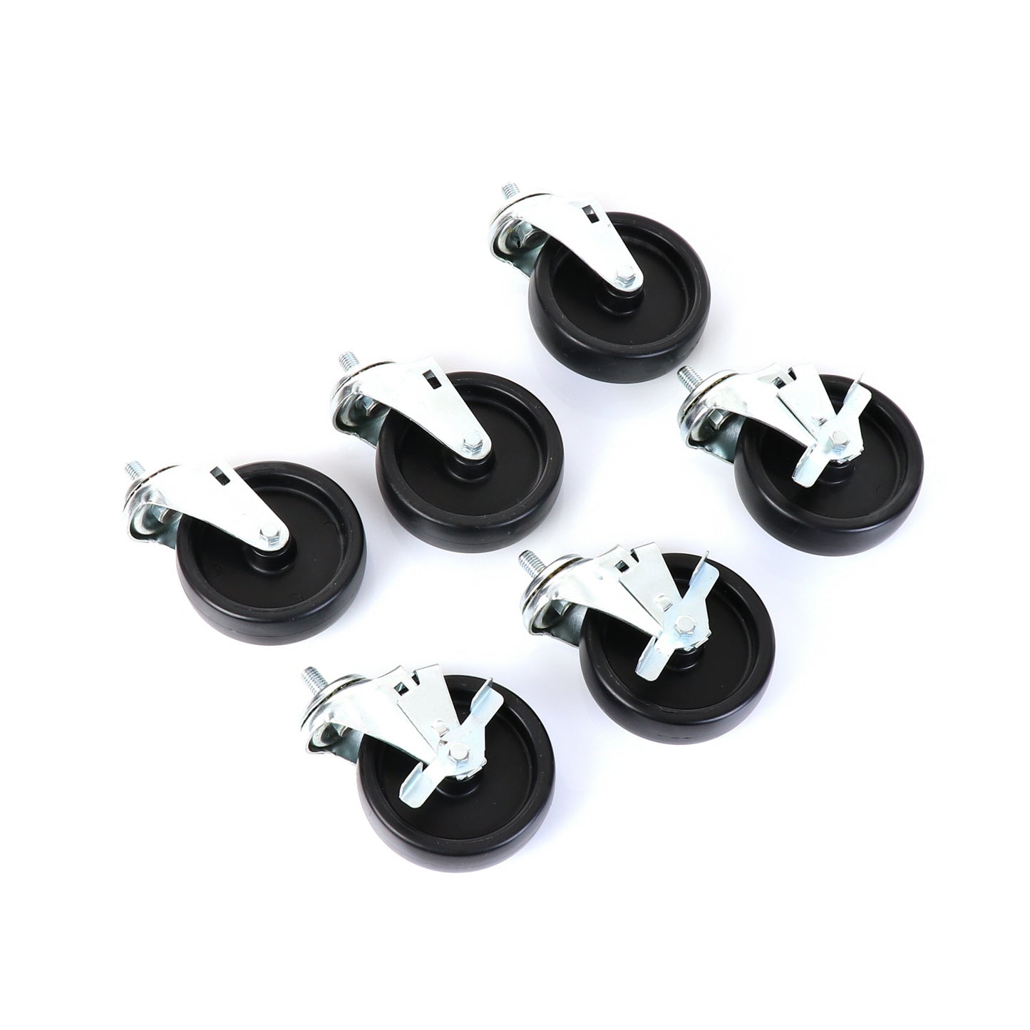 Castors, Set of 6, 5" Wheel Diameter(SKU - 830283)